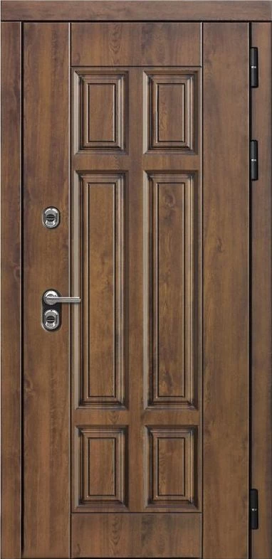 Входная дверь ДвериПРО Квадро Лаура (16мм, анегри 74) DPRO196992 внешняя сторона