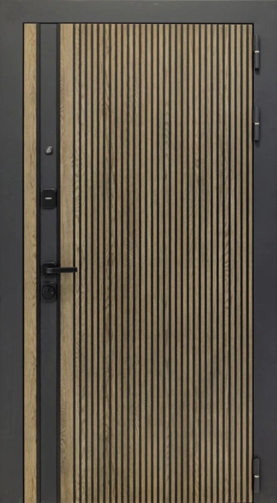 Входная дверь ДвериПРО Rosna ФЛ-700 (10мм, ясень белый) DPRO204417 внешняя сторона